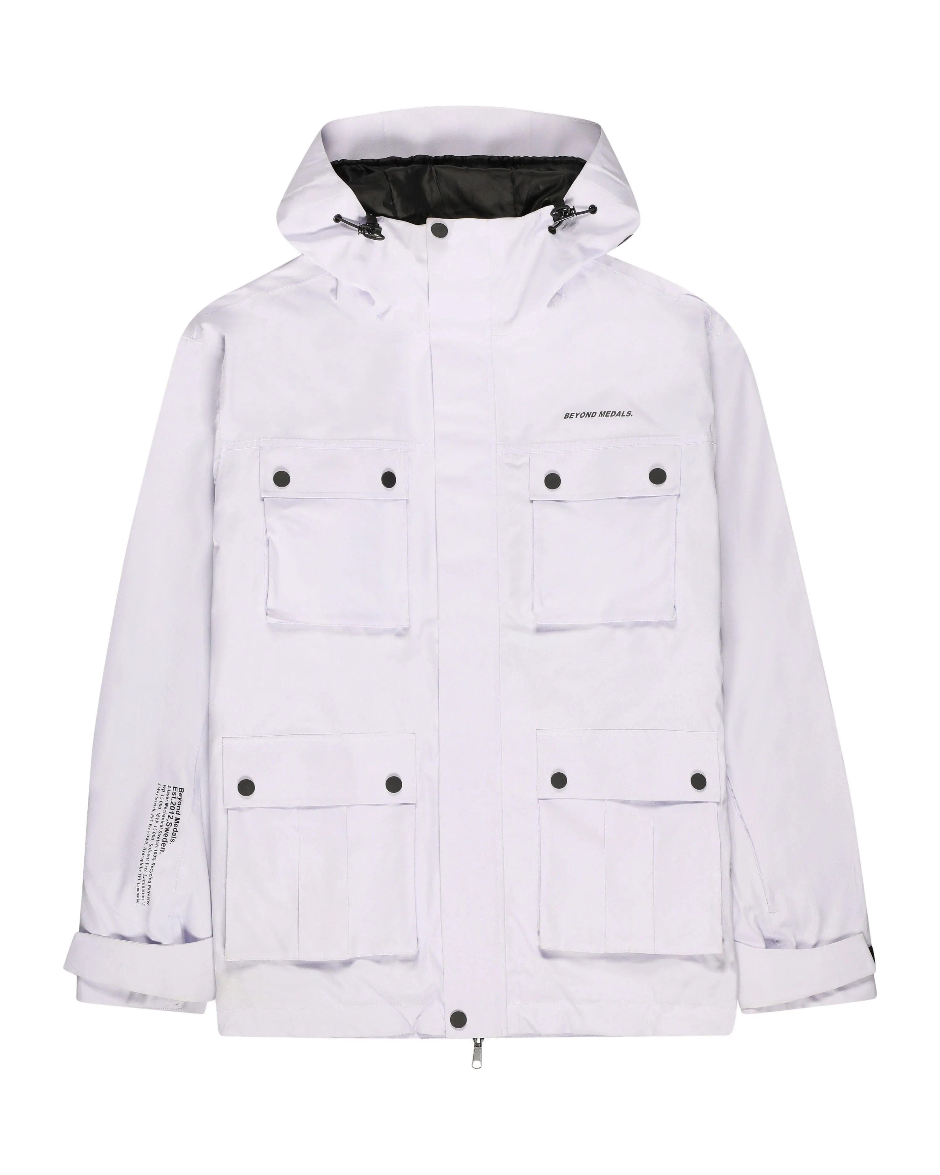 BEYOND MEDALS Cargo Snowboard Jacket Lilac 2024