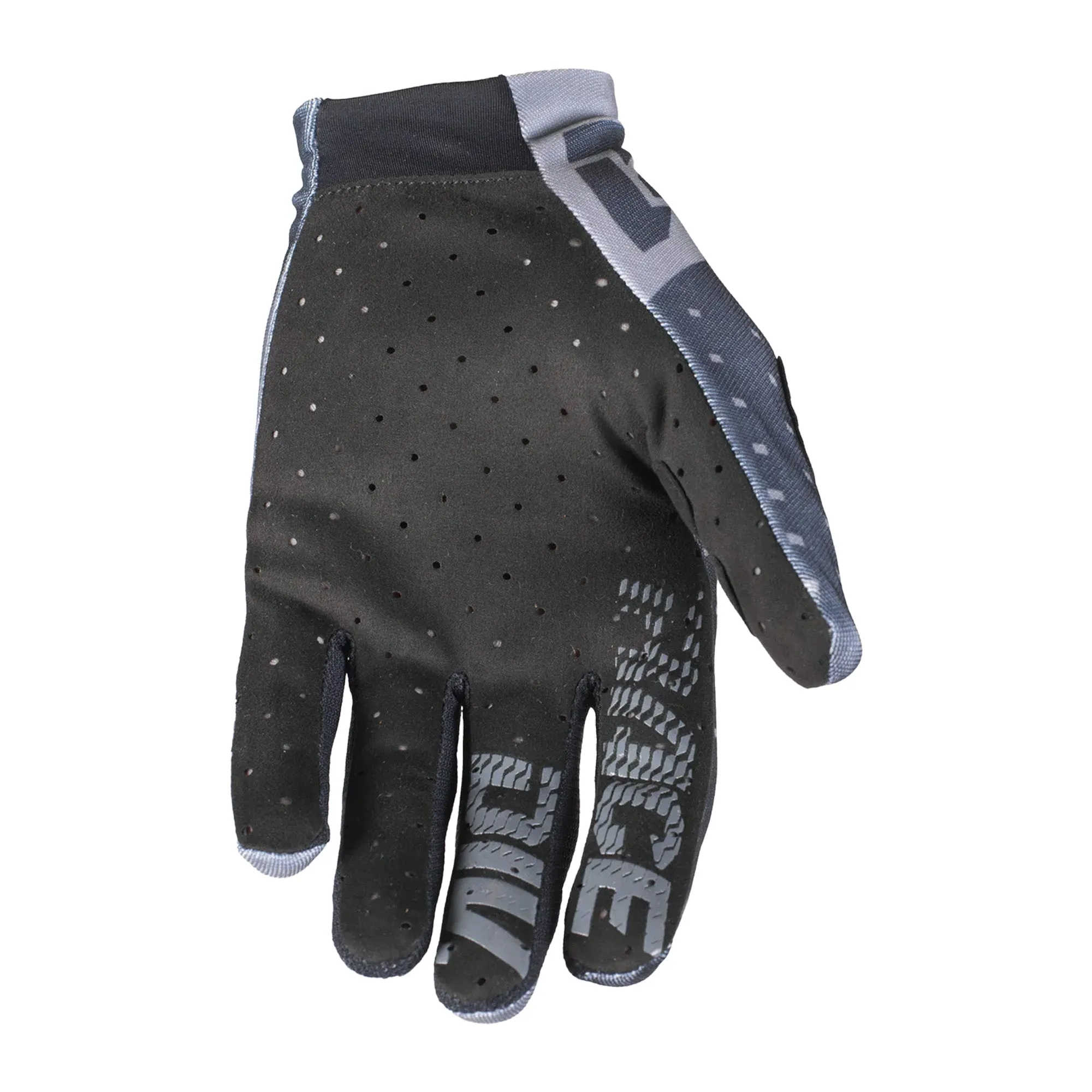 FXR 193351-1010-00 Slip on Lite MX Glove 19 Durable Suede Padded Palm Finger Grip Black