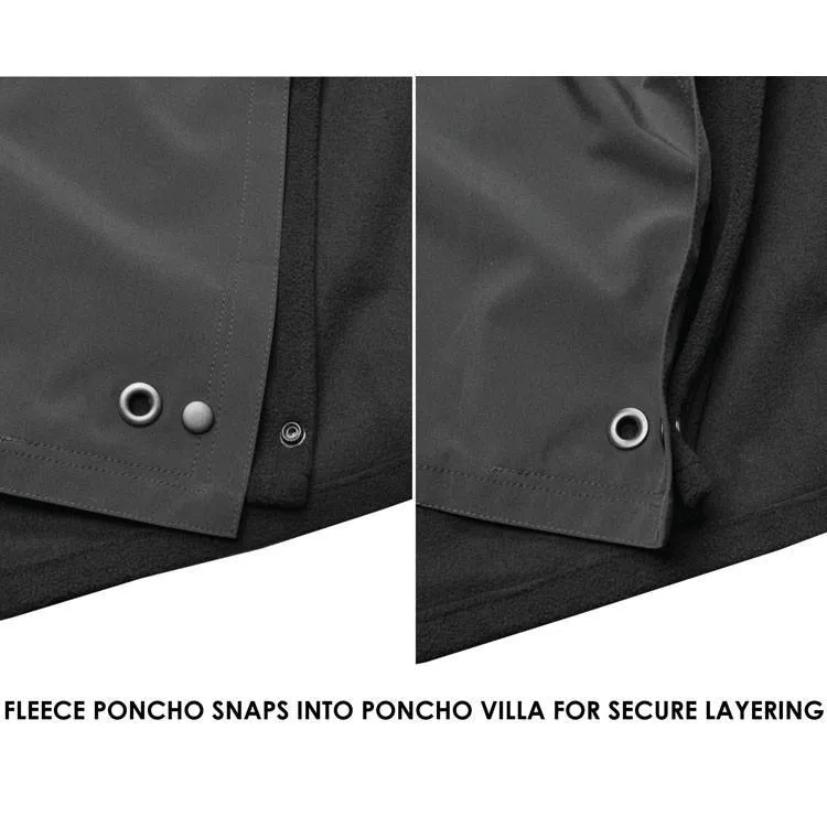 Hazard 4 Fleece Poncho Villa Liner Black