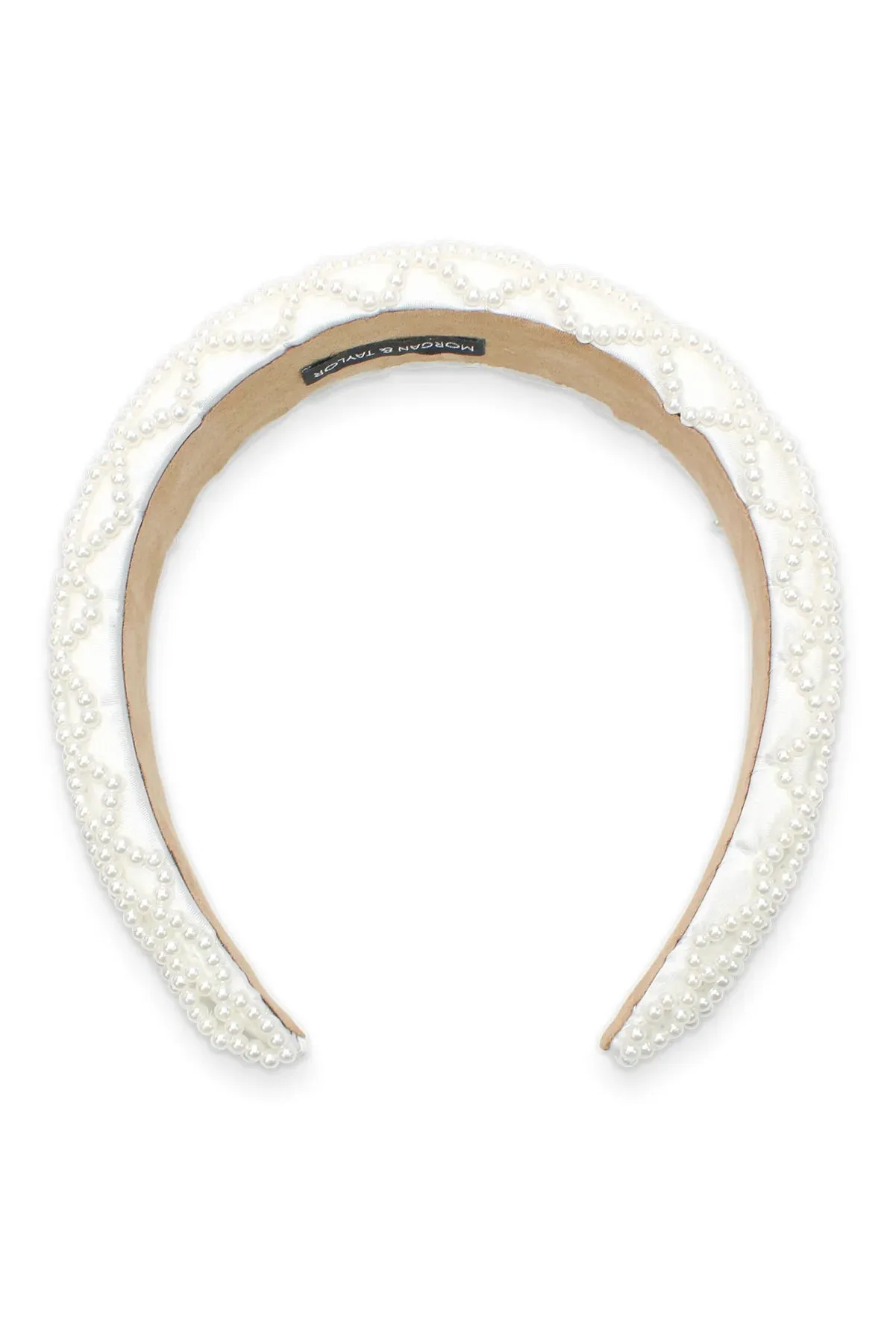 Morgan & Taylor Valencia Headband - White