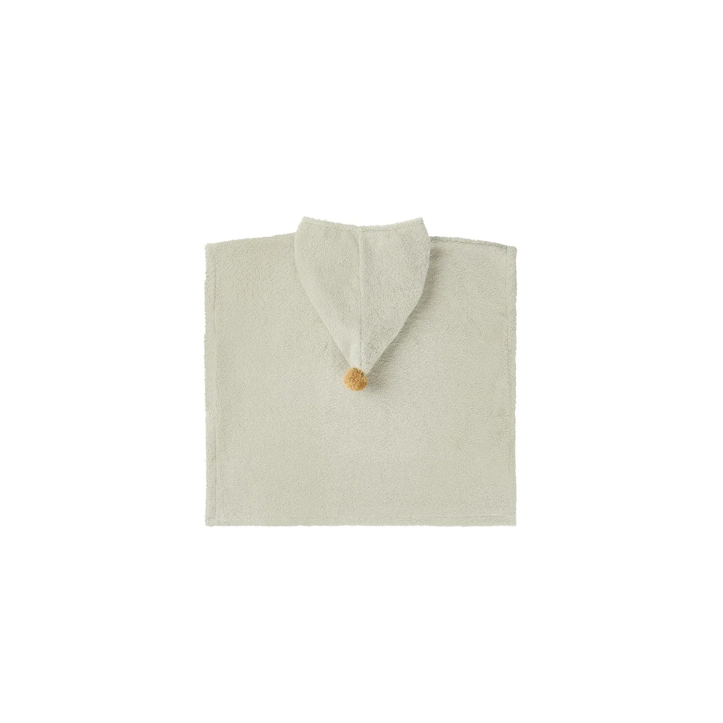 nobodinoz So Cute Poncho Sage Green