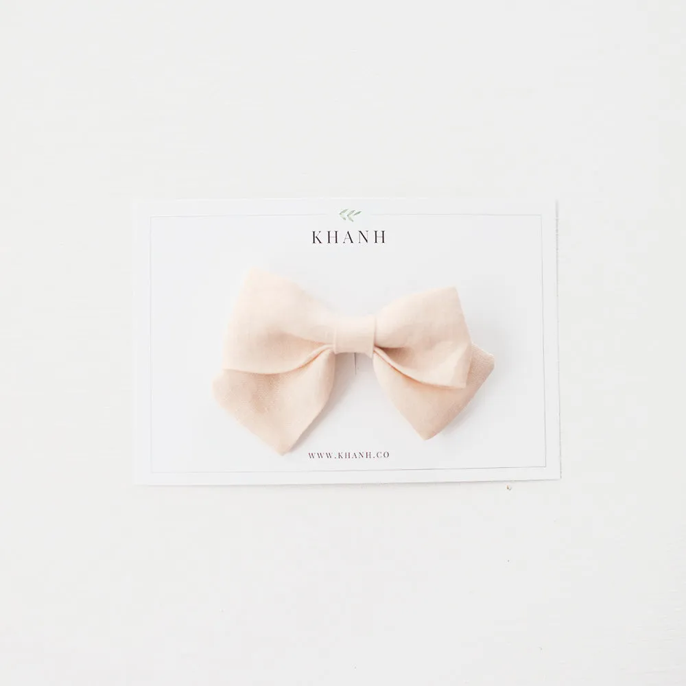 Pink Ground | Medium Sailor Bow