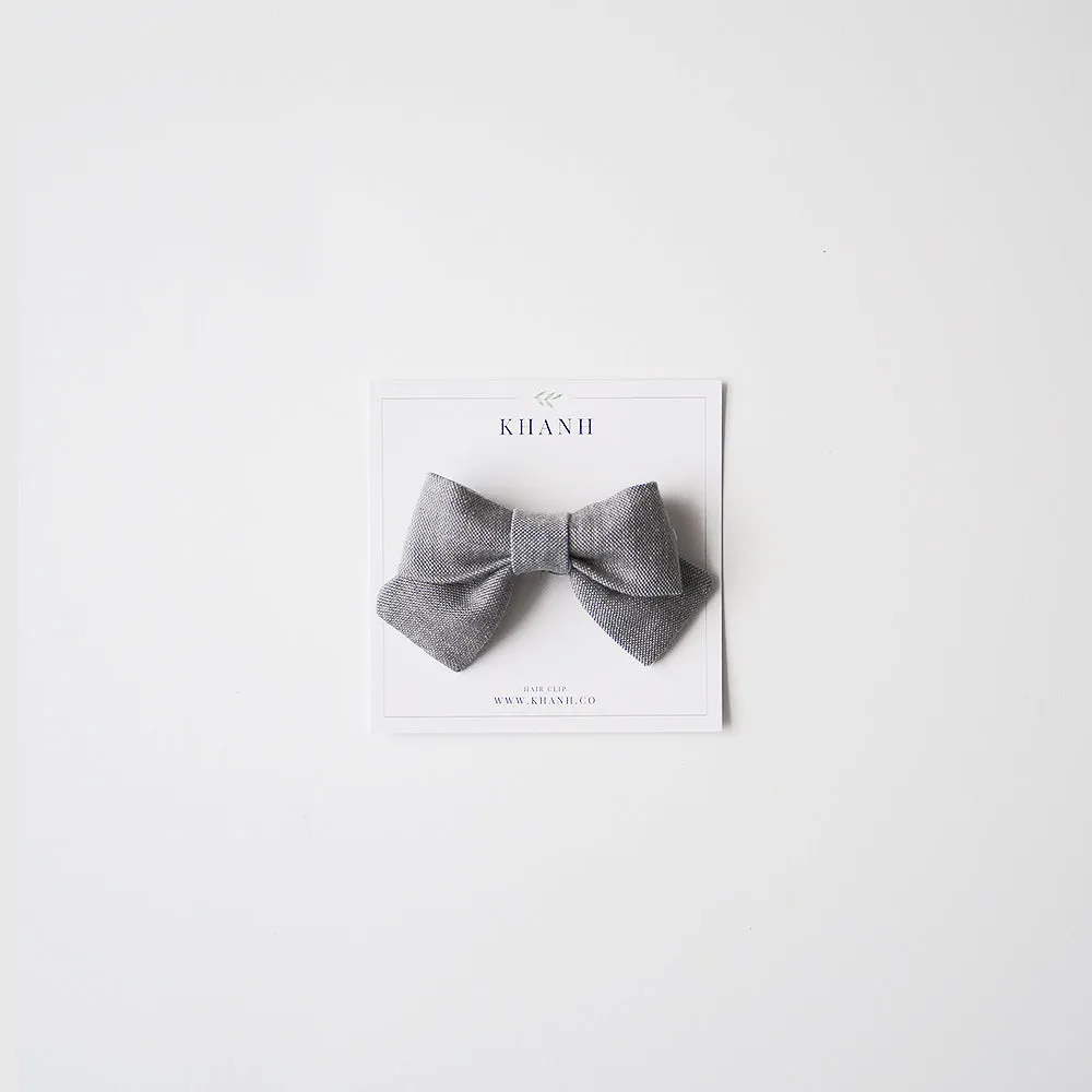 Shadow Gray | Petite Sailor Bow